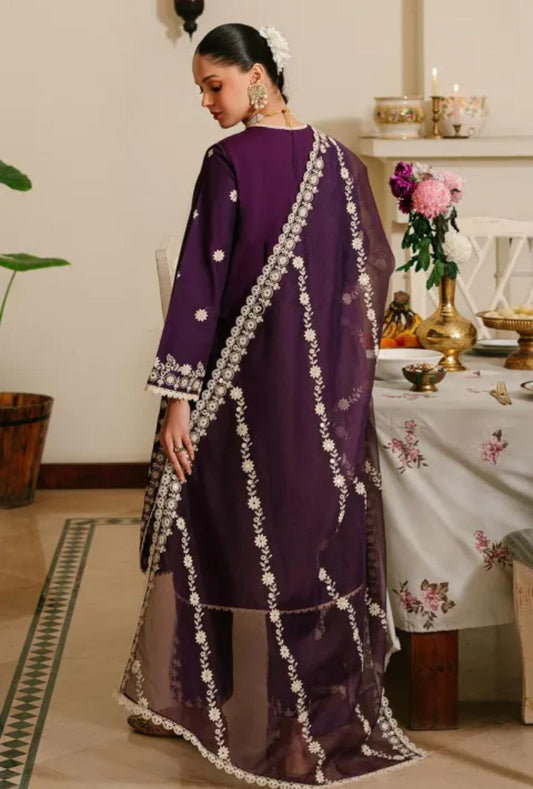 Premium Lawn Embroidered 3-Piece Suit