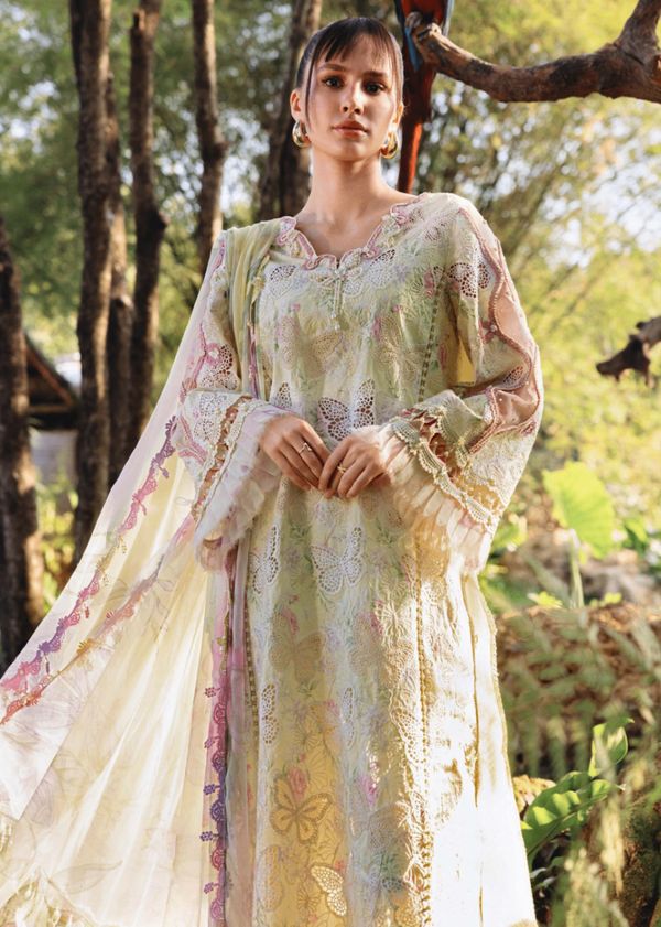 3-Piece Embroidered Lawn Suit