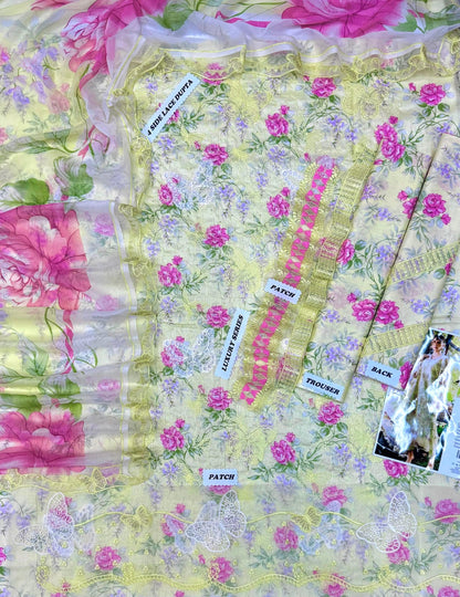 3-Piece Embroidered Lawn Suit