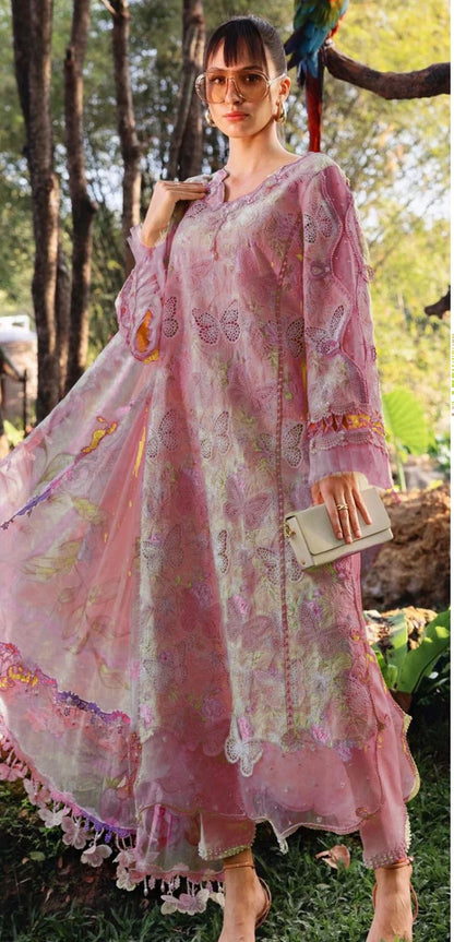 3-Piece Embroidered Lawn Suit