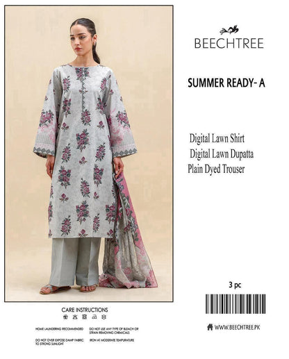 3-Piece Premium Digital Printed Lawn Suit