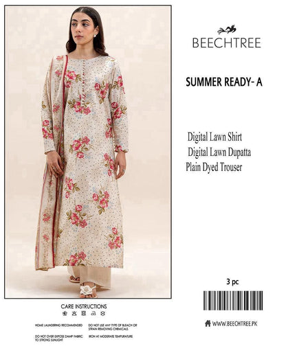 3-Piece Premium Digital Printed Lawn Suit